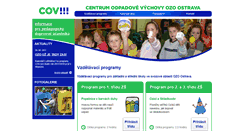 Desktop Screenshot of cov.ozoostrava.cz